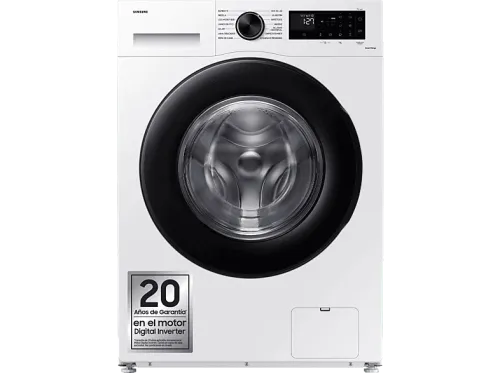 Lavadora carga frontal Samsung WW90CGC04DAEEC 9 kg 1400 rpm EcoBubble™ Función WiFi con SmartThings Blanco
