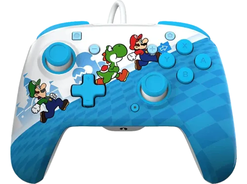 Mando PDP Rematch Wired Mario Escape Nintendo Switch Cable Multicolor
