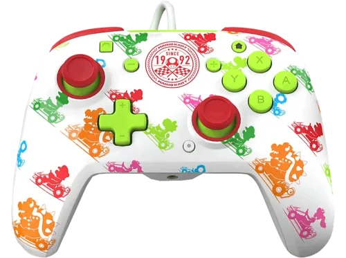 Mando PDP Rematch Wired Mario Kart Racers Nintendo Switch Cable Multicolor