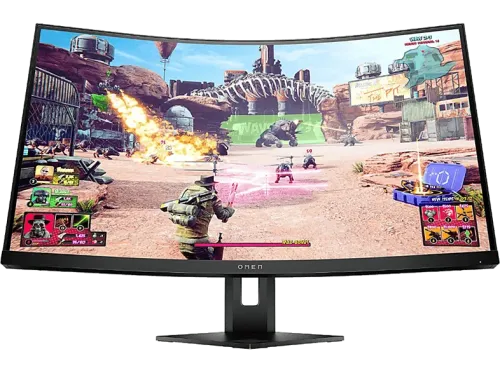 Monitor gaming HP OMEN 27c 27" QHD curvo 1 ms 240 Hz 1 HDMI 2.0 Panel VA Eyesafe®  FreeSync™ Premium Pro OMEN Gaming Hub Negro
