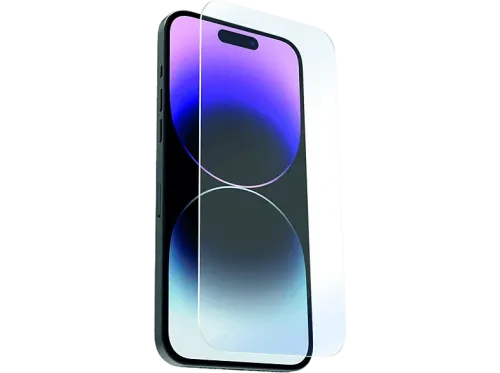 Protector pantalla Muvit For Change Para iPhone 15 Pro Vidrio Templado Transparente