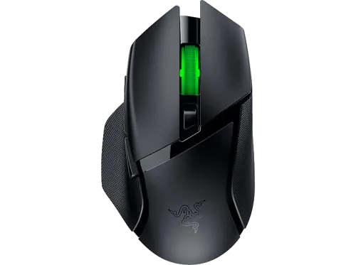 Ratón gaming Razer Basilik V3 X Hyperspeed Inalámbrico  18000 dpi 9 controles programables Negro