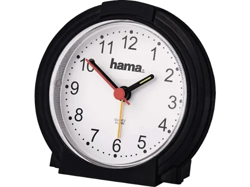 Reloj Hama Classic Analógico Pilas AA Mignon Negro