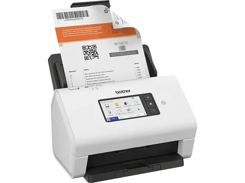 Escáner Brother ADS4900W 600 x 600 ppp 60 ppm Wi-Fi Hasta 120 páginas Táctil Negro y blanco