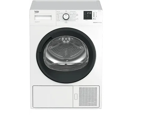 Secadora bomba de calor Beko DS 8512 CX  8 kg 15 programas Motor ProSmart™ Inverter OptiSense® Blanco