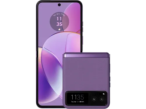 Móvil Motorola RAZR 40 Lila Plegable 5G 8+256GB 6.9" 64 pixeles 2.5 GHz 4200 mAh Android