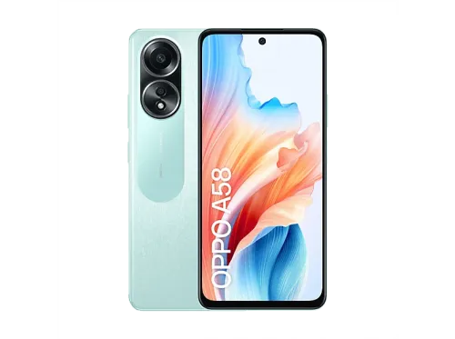 Móvil OPPO A58 Dazzling Green 128 GB 6 GB RAM 6.72 " Full HD+ MediaTek Helio G85 5000 mAh ColorOs 13.1 (Android 13)