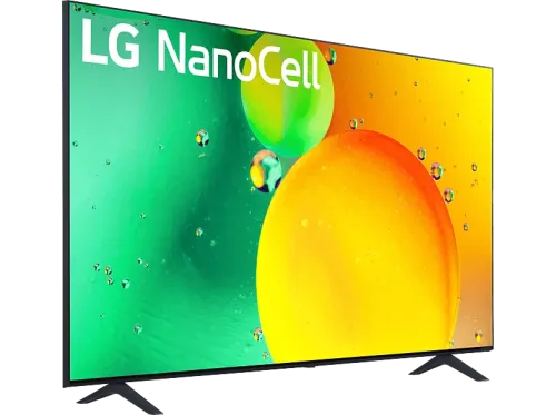 TV LED 65" LG 65NANO756QC UHD 4K Procesador de Gran Potencia 4K α5 Gen 5 Smart TV DVB-T2 (H.265) Azul oscuro ceniza