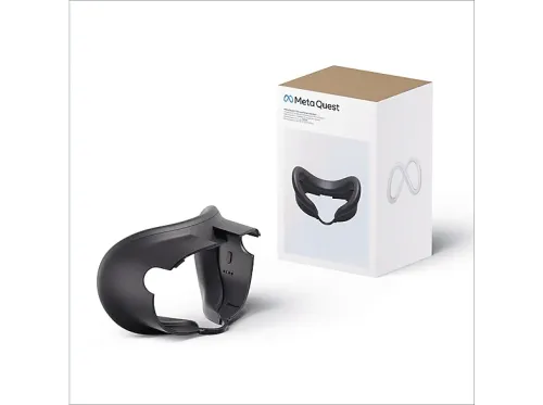 Interfaz facial Meta Silicone Facial Interface Para Meta Quest 3 Silicona Negro