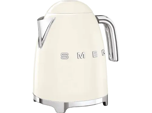 Hervidor de agua Smeg KLF03CREU 2400W 1.7L Indicador de nivel de agua Inox Crema
