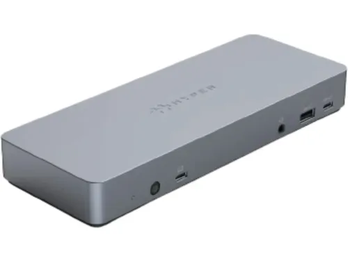 Docking station Hyper WWCB 14 Puertos 10 Gbit/s Negro