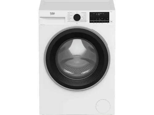 Lavadora carga frontal Beko B3WFT510415W 10 kg 1400 rpm 15 programas Motor inverter Blanco