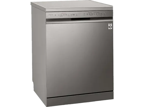 Lavavajillas LG DF365FPS 14 servicios 10 programas 60 cm Lavado a vapor Tercera bandeja Truesteam™ QuadWash™ Acero inoxidable Antihuellas