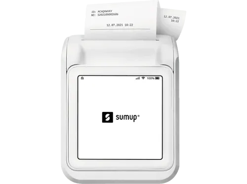 Datáfono Sumup SUM-80062000 Entrada PIN NFC USB-C Pantalla táctil Blanco