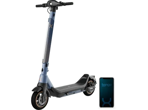 Patinete eléctrico Cecotec Bongo X45 Connected 350W Máx 750W Autonomía 45 km Inclinación 20% 10" SDS Cambio automático Bluetooth Blue