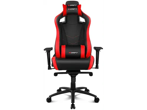Silla gaming Drift DR500R Reposabrazos 4D Cojín cervical y lumbar Reclinable Giratorio