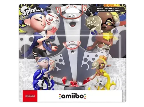 Figura Nintendo Amiibo Splatoon 3 Deep Cut Shiver Frye y Big Man
