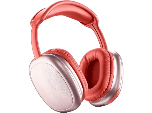 Auriculares inalámbricos Music Sound Maxi 2 Autonomía 22h Micrófono integrado Tiempo carga 1.5h Rojo