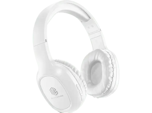 Auriculares inalámbricos Music Sound Basic Bluetooth Autonomía 14h Tiempo de carga 2h Blanco