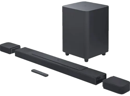 Barra de sonido JBL Bar 1000 Bluetooth Subwoofer inalámbrico 880 W Canales 7.1.4 Negro