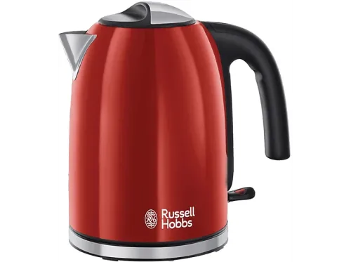 Hervidor de agua Russell Hobbs 20412-70 1.7 L Filtro extraíble Lavable 2400 W Rojo