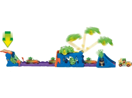 Figura MagicBox T-Racers Spider Attack Superthings Multicolor