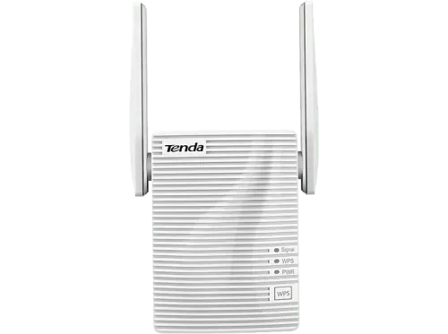 Repetidor Wi-Fi Tenda A15 Doble banda 5 GHz y 2.4 GHz Puerto Ethernet Modo AP 2 antenas Blanco