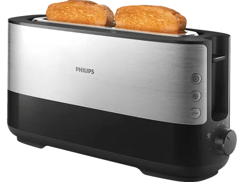 Tostadora Philips VIVA COLLECTION HD2692/90 1 ranura larga recalentar descongelar