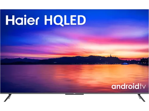 TV HQLED 85"- Haier P8 Series H85P800UG UHD 4K Smart TV (Android TV 11) HDR 4K Dolby Atmos-Vision Diseño metálico Control por Voz Negro