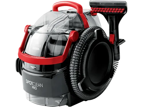 Aspirador sin bolsa Bissell SpotClean Pro 750 W 2.8 l Limpieza manchas profesional Negro y Rojo