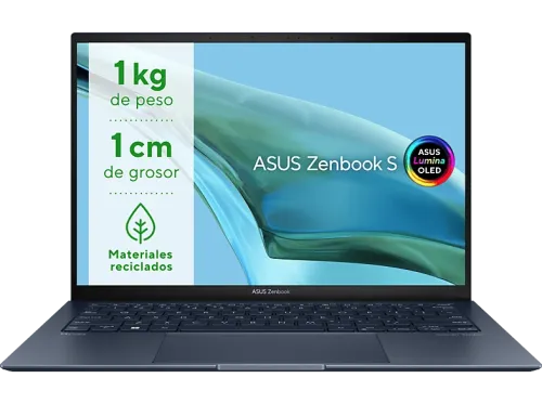 Portátil ASUS ZenBook S 13 OLED UX5304VA-NQ172W 13.3" WQXGA+ Intel® Core™ i7-1355U 16GB RAM 1TB SSD Iris® Xe Windows 11 Home
