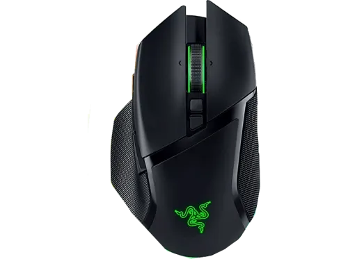 Ratón gaming Razer Basilik V3 Pro Inalámbrico 30000 ppp 11 controles programables Negro