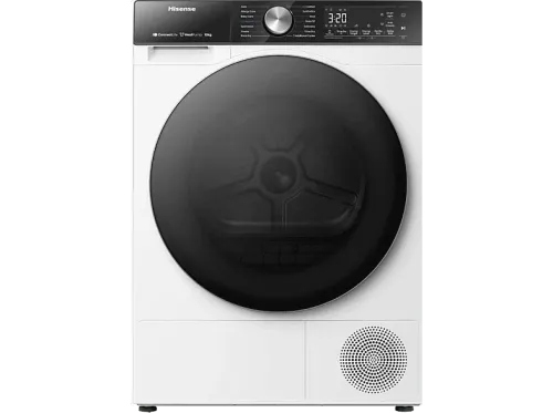 Secadora bomba de calor Hisense DH5S102BW 9 kg 4 programas WiFi Función Anti Arrugas Blanco