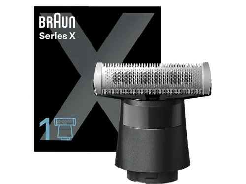 Recambio para afeitadora Braun XT20 Lámina de recambio Peine bidireccional Series X