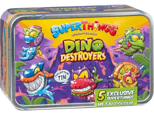 Figura MagicBox Superthings Tin Dino Destroyers,