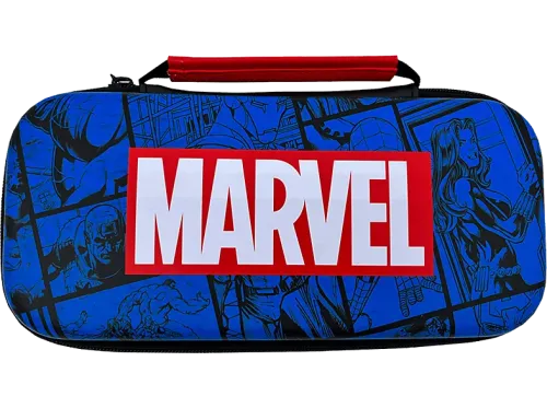 Funda Disney Marvel Viñeta Para Nintendo Switch Switch Lite Switch OLED Azul