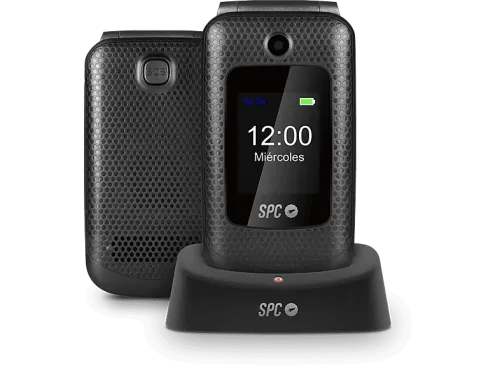 Móvil SPC Magnus Negro 32 MB+32 MB  2.7" Bluetooth Radio FM USB-C Nucleus OS
