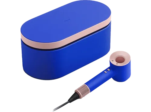 Secador Dyson Supersonic Blue Blush Edición Especial Con Estuche 1600 W Temp 3 Difusor incluído Azul índigo/ Rosa