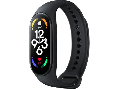 Pulsera de actividad Xiaomi Band 7 1.62"" AMOLED Hasta 14 días Frecuencia cardíaca Monitor de sueño 110 Modos de deporte 5 ATM Negro