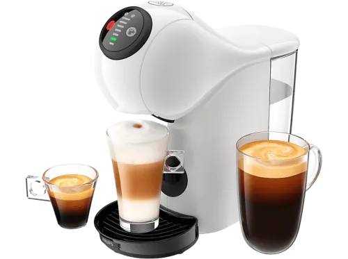 Cafetera de cápsulas Krups KP2431AS,1500 W,15 bar 0.8 L Calentamiento en 30 s. Bebidas calientes y frías Blanca