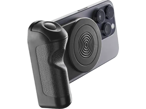 Soporte móvil CellularLine PICS MAG Universal Para selfie Mágnetico Bluetooth Negro