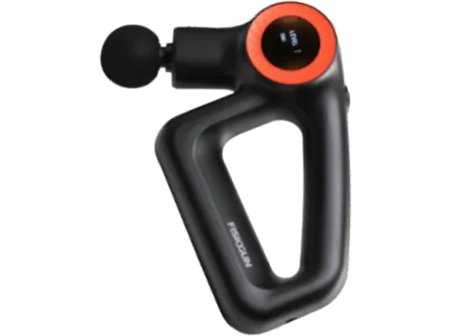Masajeador Koenic Pro 9 velocidades 4 Cabezales Alivia fatiga muscular Cable USB Negro