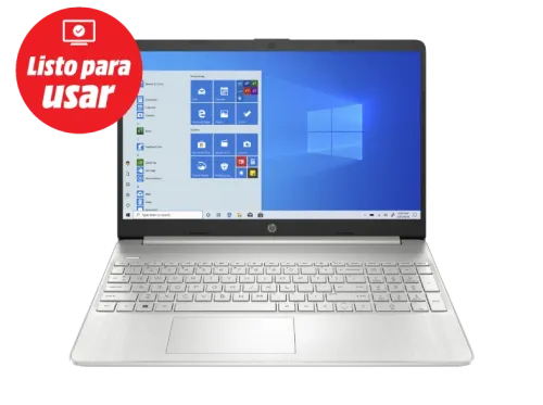 Portátil CL HP 15S-EQ1040NS 15.6" HD AMD 3020e 4 GB 128 GB SSD Gráficos AMD Radeon™ W11 S Plata