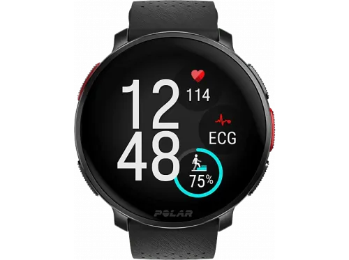 Reloj deportivo Polar Vantage V3 Negro 22 mm 1.39" AMOLED GPS EGC en la muñeca