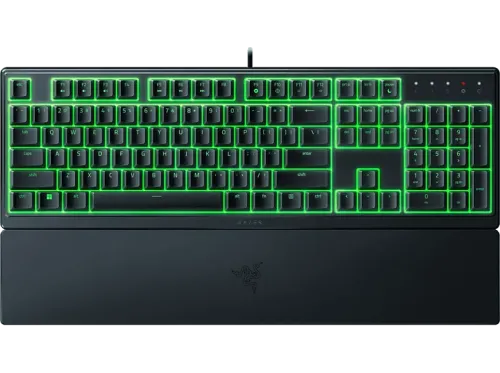 Teclado gaming Razer Ornata V3 X Por Cable Razer Chroma RGB Switches Silenciosos Reposamuñecas ergonómico Negro