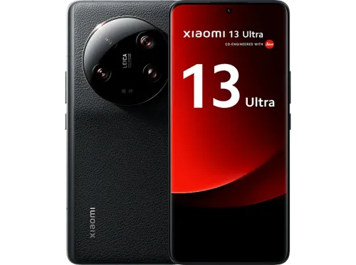 Móvil Xiaomi 13 Ultra Negro 512 GB 12 GB RAM 6.73" WQHD+ AMOLED Snapdragon 8 Gen 2 5000 mAh Android 13 MIUI 14