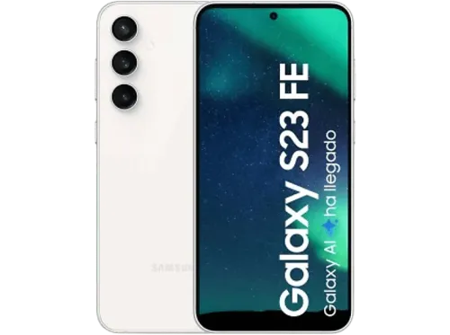 Móvil Samsung Galaxy S23 FE 128GB 8GB RAM Cream 6.4" FHD+ Exynos 2200 4500 mAh Android 14