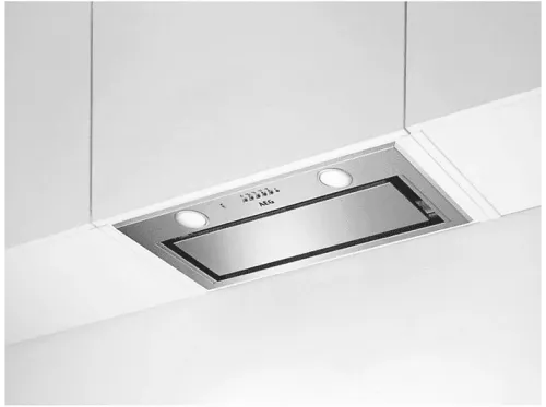Campana convencional AEG DGE5661HM 3 Velocidades 580 m³/h Filtros lavables 54 cm Inox