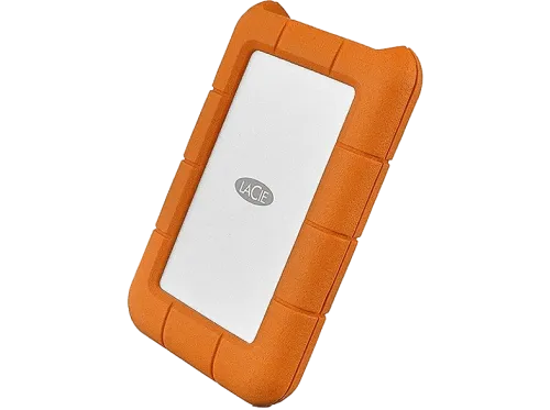 Disco duro 5 TB Lacie Rugged USB-C 2.5 " USB Tipo C HDD Naranja