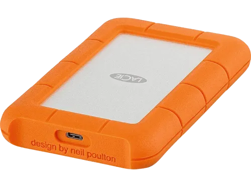 Disco duro 2 TB Lacie Rugged USB-C 3,0